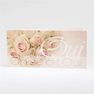 Faire-part mariage le bouquet