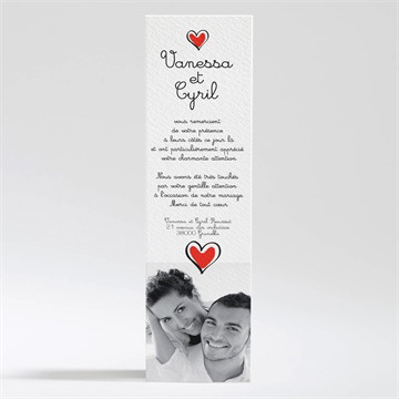 Remerciement mariage original et frais