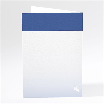 Menu mariage nous deux pour la vie - Dos du menu