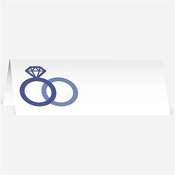 Marque-place mariage nous deux pour la vie