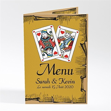 Menu mariage atout coeur mariage