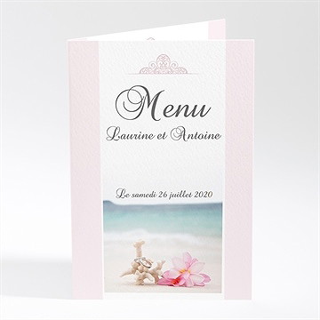 Menu mariage coquillages et crustacés