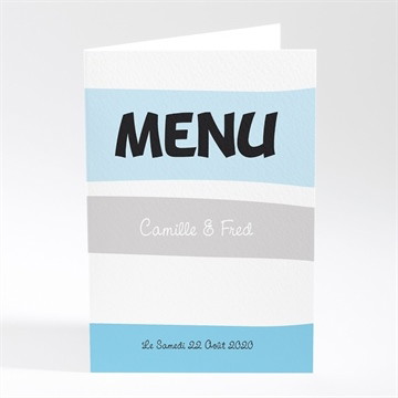 Menu mariage surprise nous nous marions