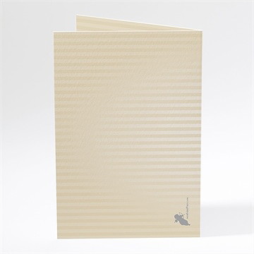 Menu mariage voiture vintage - Dos du menu