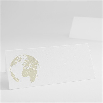 Marque-place mariage passeport de l'amour