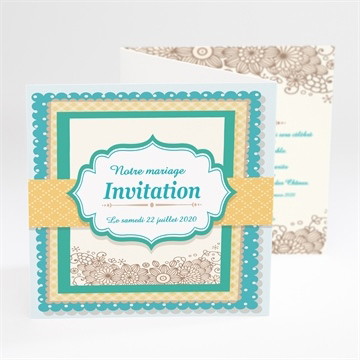 Faire-part mariage notre histoire