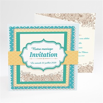 Faire-part mariage notre histoire