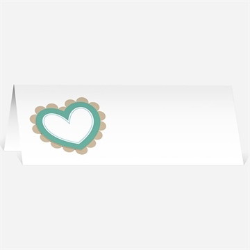 Marque-place mariage notre histoire