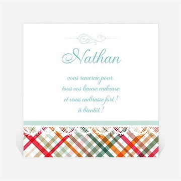 Remerciement naissance réf. N30029