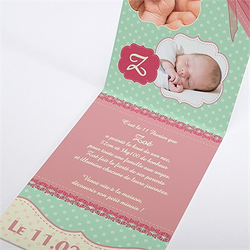 Faire-part naissance faire-part naissance - Faire-part ouvert