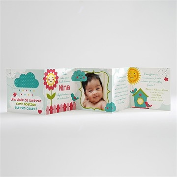 Faire-part naissance faire-part naissance - Intérieur du faire-part