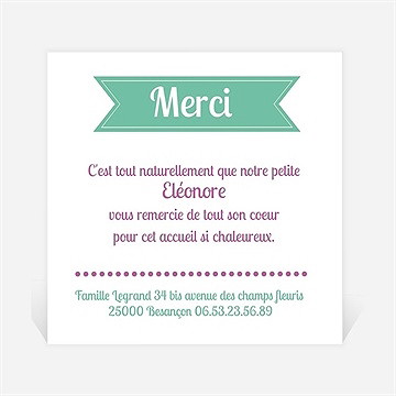 Remerciement naissance remerciement naissance