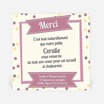 Remerciement naissance remerciement naissance