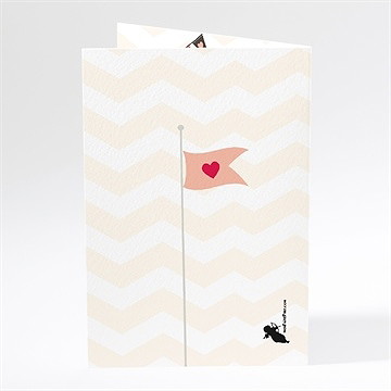 Menu mariage l'enclos de notre amour - Dos du menu