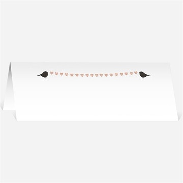 Marque-place mariage l'enclos de notre amour