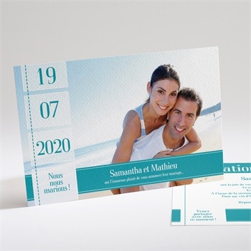 Faire-part mariage pour la vie