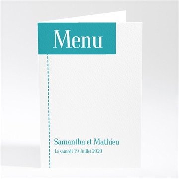 Menu mariage pour la vie