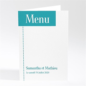Menu mariage pour la vie