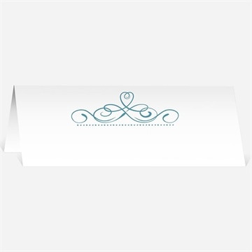 Marque-place mariage invitation avec photo original