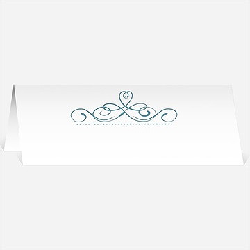 Marque-place mariage invitation avec photo original