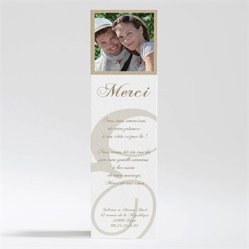 Remerciement mariage tendance et photos