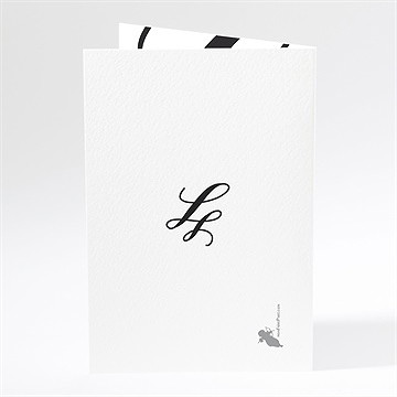 Menu mariage enfin le jour j est arrivé ! - Dos du menu