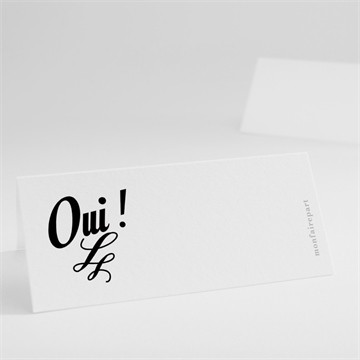 Marque-place mariage enfin le jour j est arrivé !