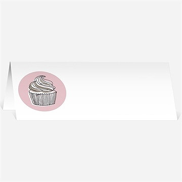 Marque-place mariage classique recto verso