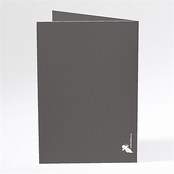 Menu mariage oui avec photo! - Dos du menu