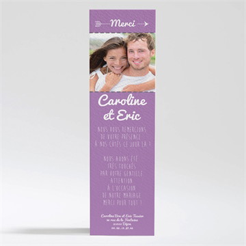 Remerciement mariage destination mariage