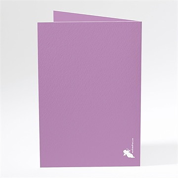 Menu mariage destination mariage - Dos du menu