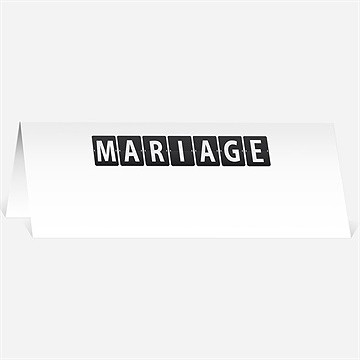 Marque-place mariage destination mariage