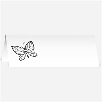 Marque-place mariage douceur et romantisme