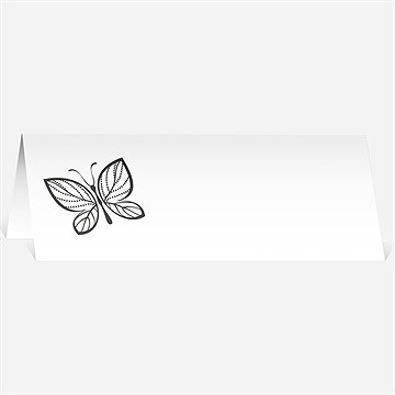 Marque-place mariage douceur et romantisme