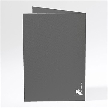 Menu mariage notre petite annonce - Dos du menu