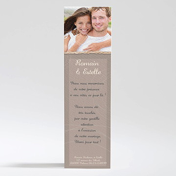 Remerciement mariage le duo