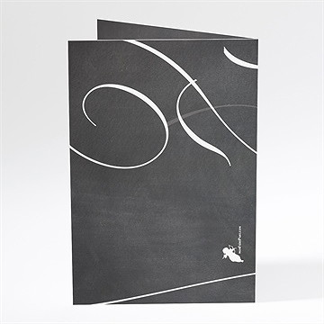 Menu mariage love cake - Dos du menu