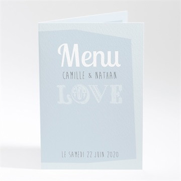 Menu mariage associez vous à notre bonheur