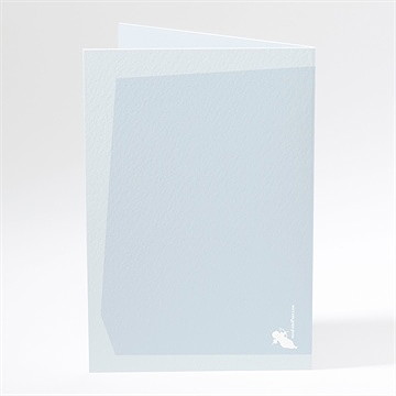 Menu mariage associez vous à notre bonheur - Dos du menu