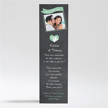 Remerciement mariage cupidon