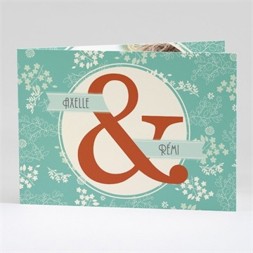 Faire-part mariage lui et moi