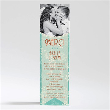 Remerciement mariage lui et moi