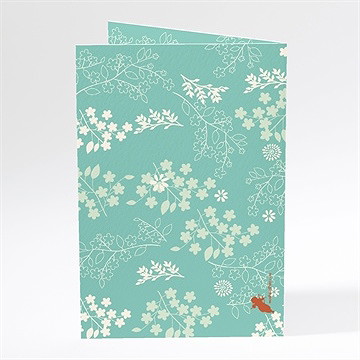 Menu mariage lui et moi - Dos du menu