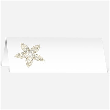 Marque-place mariage romantique byzantin