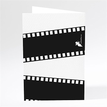 Menu mariage notre film - Dos du menu