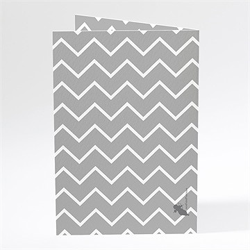 Menu mariage avec nous - Dos du menu