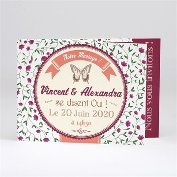 Faire-part mariage ils se disent oui !