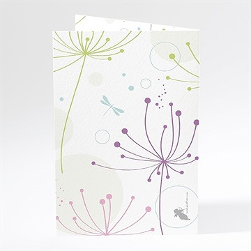 Menu communion mon annonce photo - Dos du menu