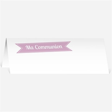 Marque-place communion mon annonce photo