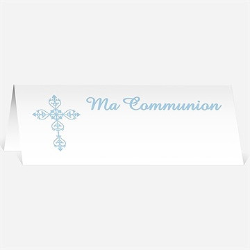 Marque-place communion moderne et doux